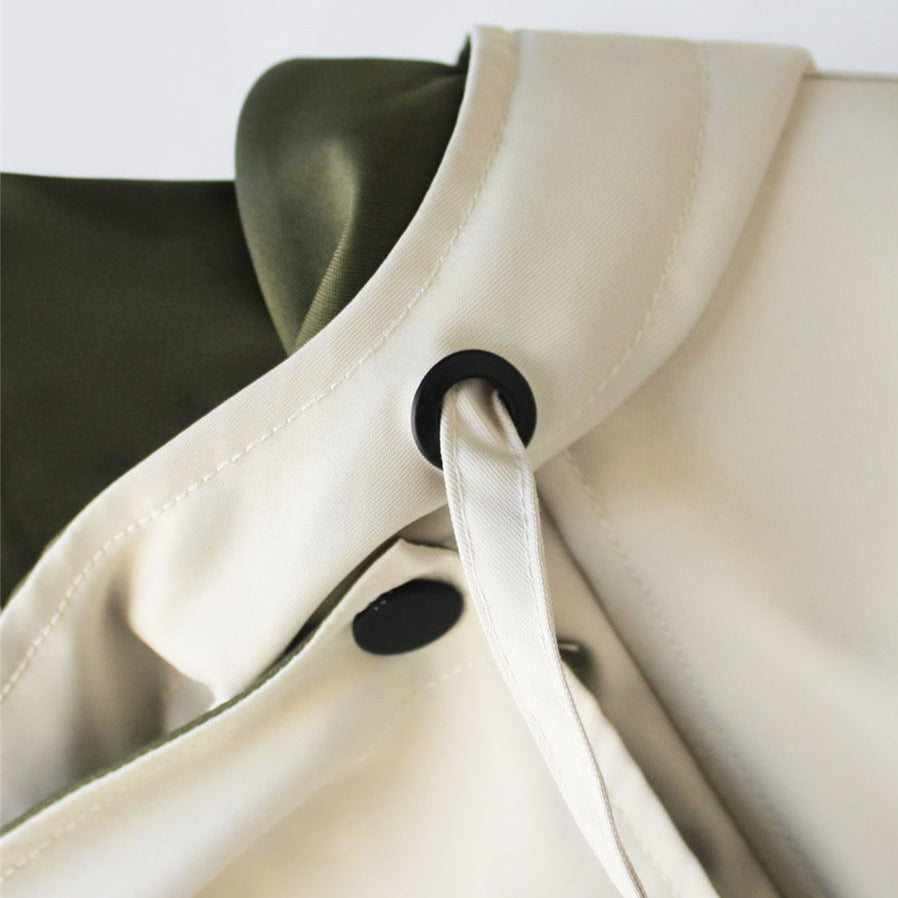 Damen Stilvolle Regenjacke | Langarm