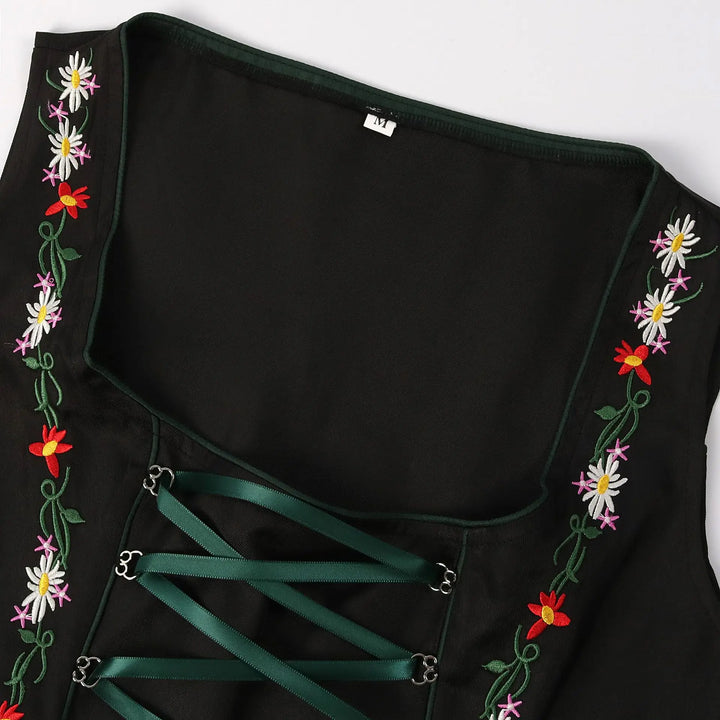 Traditionelles  Oktoberfestdirndl Für Damen | Midi