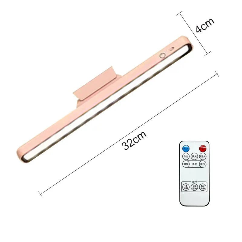 Magnetische LED-Lichtleiste – Kabellos, Wiederaufladbar & Tragbar | Ideal für Schrank, Küche, Flur & Arbeitsplatz