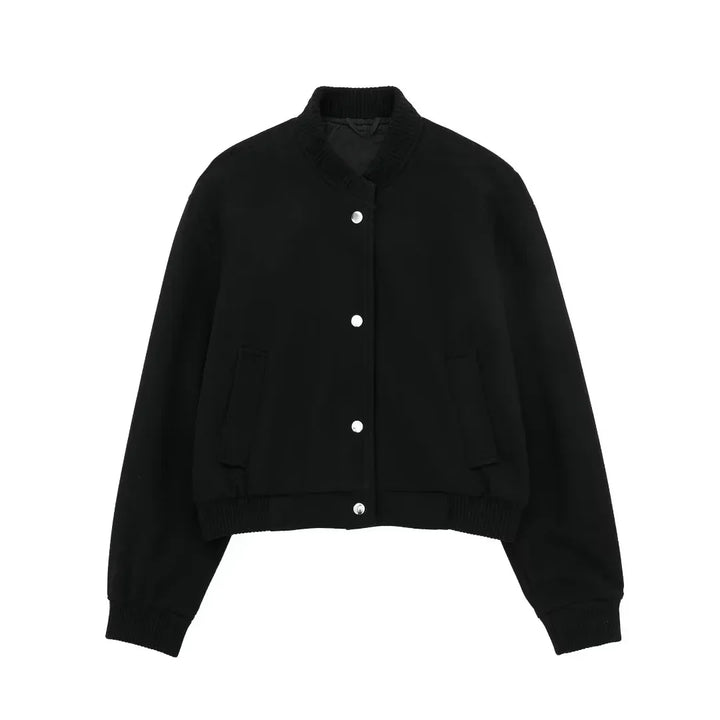 Kurze Bomberjacke Für Damen | Stylische