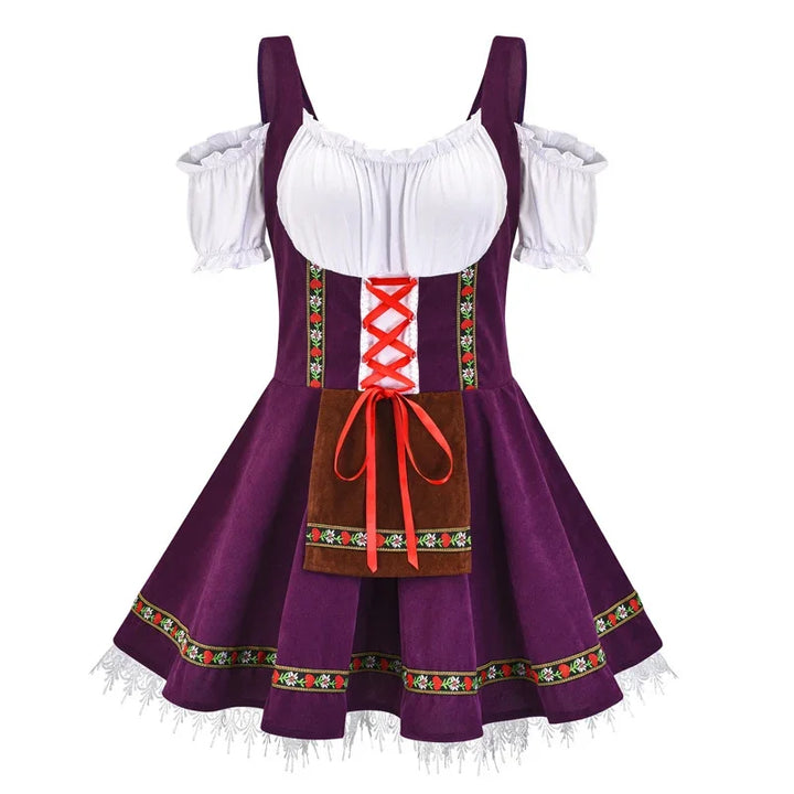 Trendiges Oktoberfest Dirndlkleid Für Damen | Midi