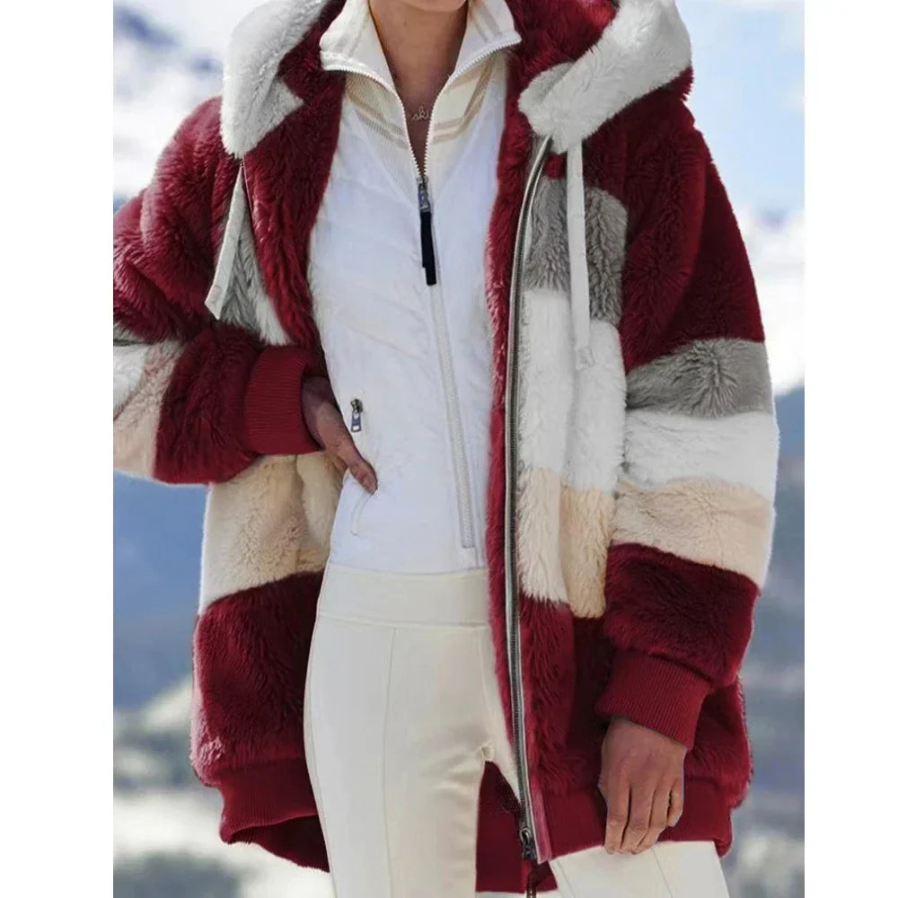 Lässige Kapuzenjacke Für Damen | Langarm