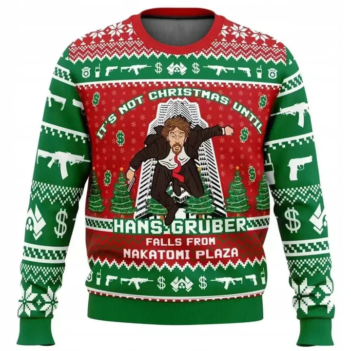 Herren Trendy Winter-Weihnachtspullover | Langarm