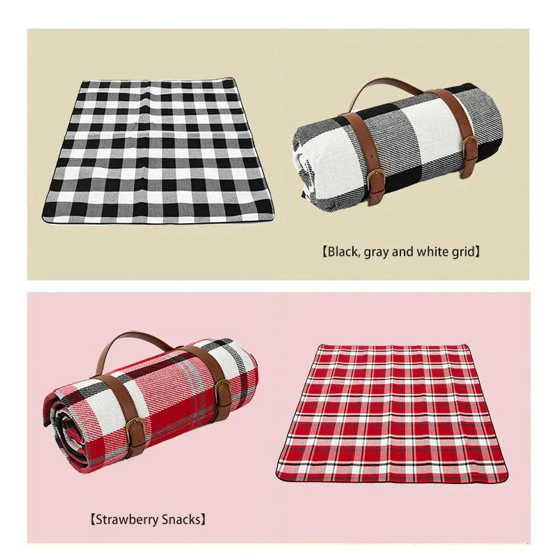 Foldable Outdoor Picnic Mat Large Reusable Blanket for Travel