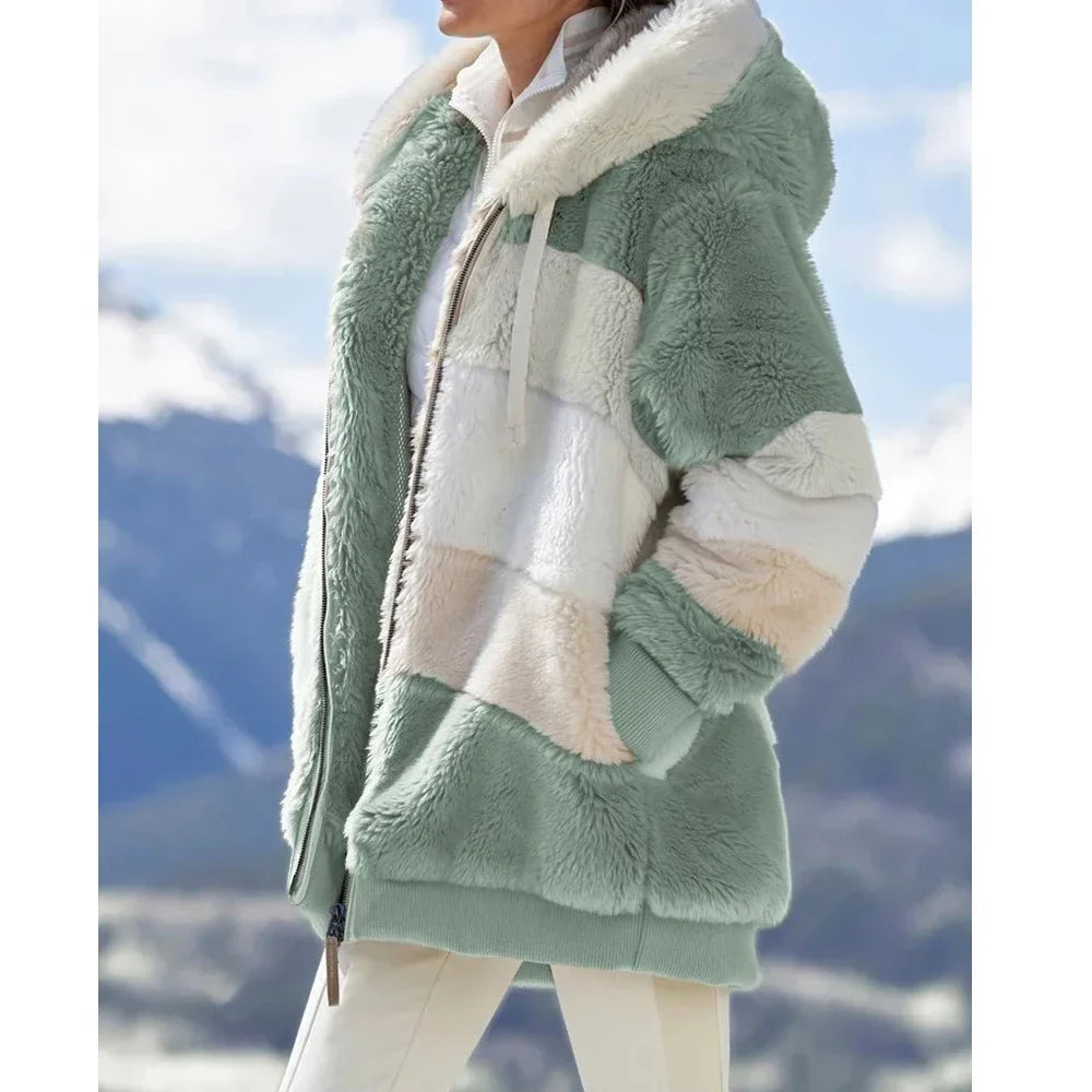 Lässige Kapuzenjacke Für Damen | Langarm