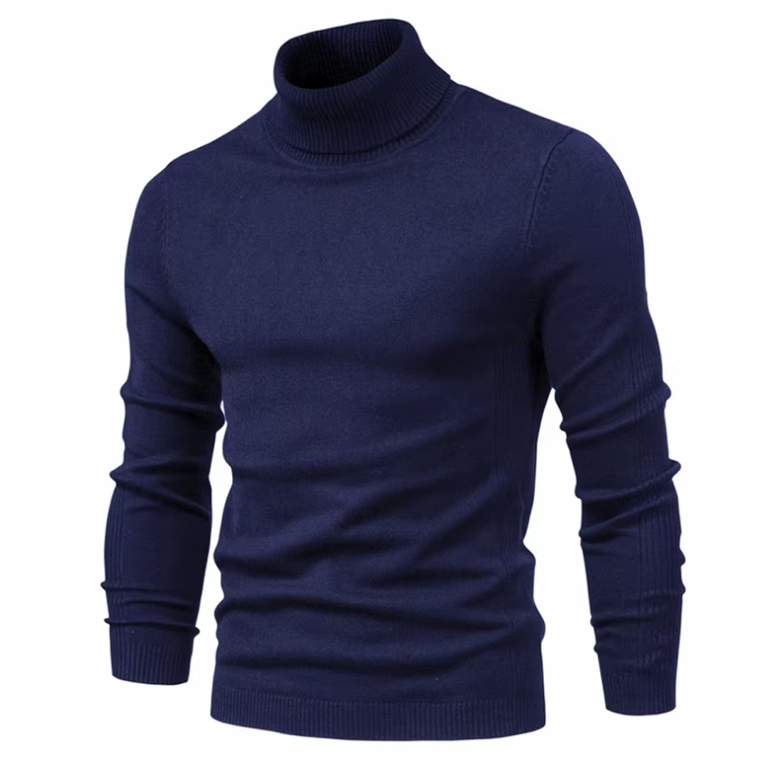 Klassischer Rollkragenpullover Für Herren | Winter