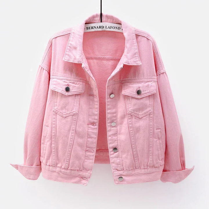 Langarm Jeansjacke Für Damen | Stilvoll