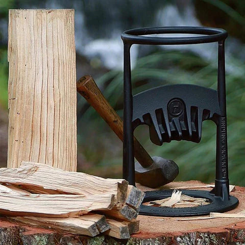 Hölzspalter – Sicher, Effizient & Einfach in der Anwendung | Ideal zum Spalten von Kaminholz für Winterabende & Lagerfeuer