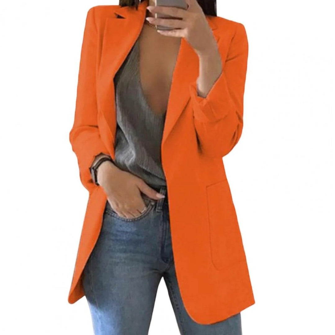 Ayla | Lässiger Blazer Mit Offener Vorderseite Für Damen