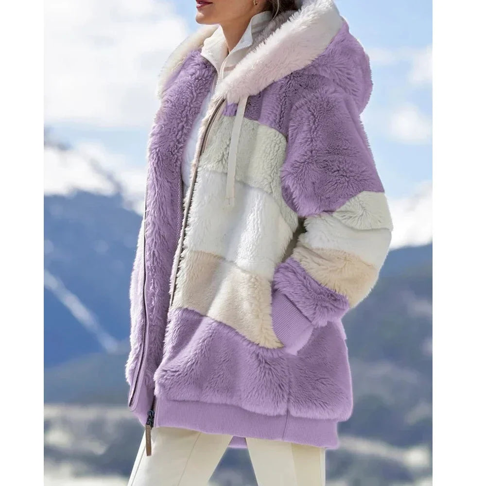 Lässige Kapuzenjacke Für Damen | Langarm