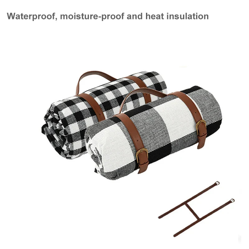Foldable Outdoor Picnic Mat Large Reusable Blanket for Travel