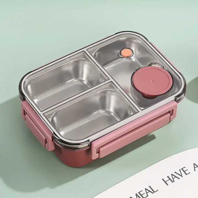 Leak-Proof Insulated Lunch Container Compact Food Storage