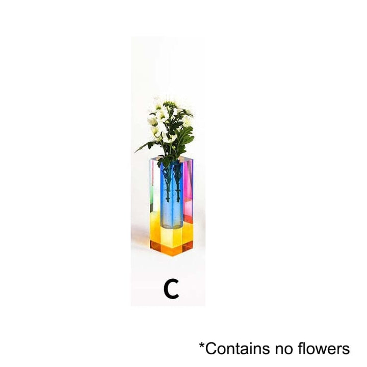 Colourful Decorative Plant Pots with Clear Finish