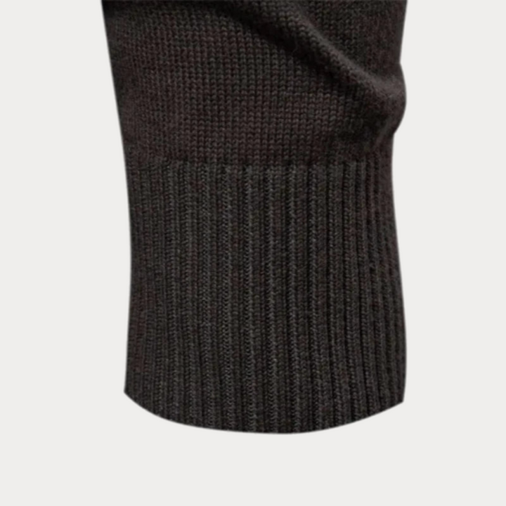 Strickjacke Mit Schalkragen Für Herren | Offene Vorderseite