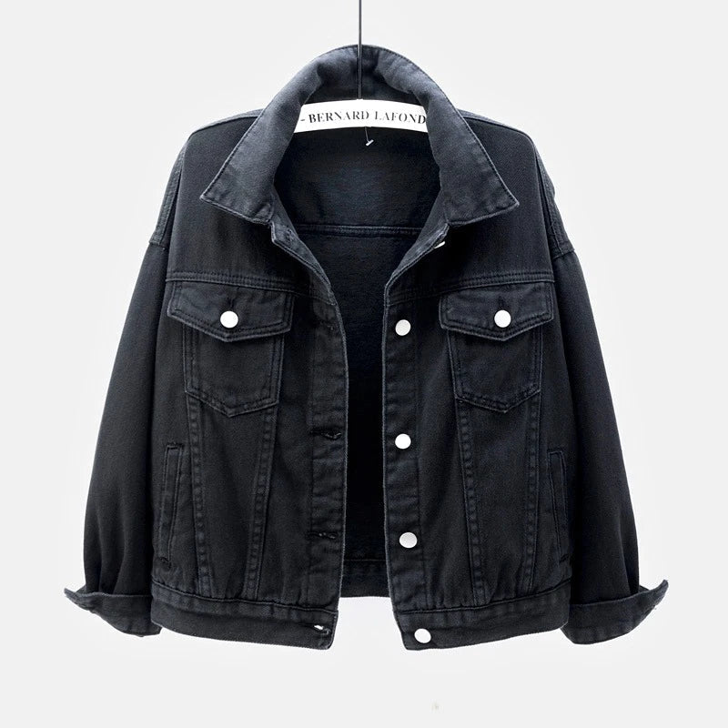 Langarm Jeansjacke Für Damen | Stilvoll