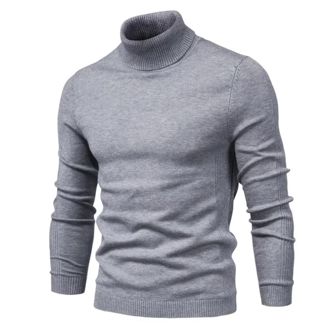 Klassischer Rollkragenpullover Für Herren | Winter
