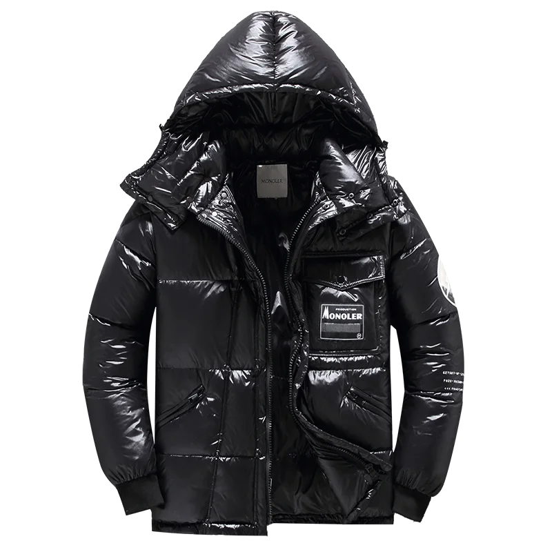 Herren Winter Daunenjacke | Mit Kapuze
