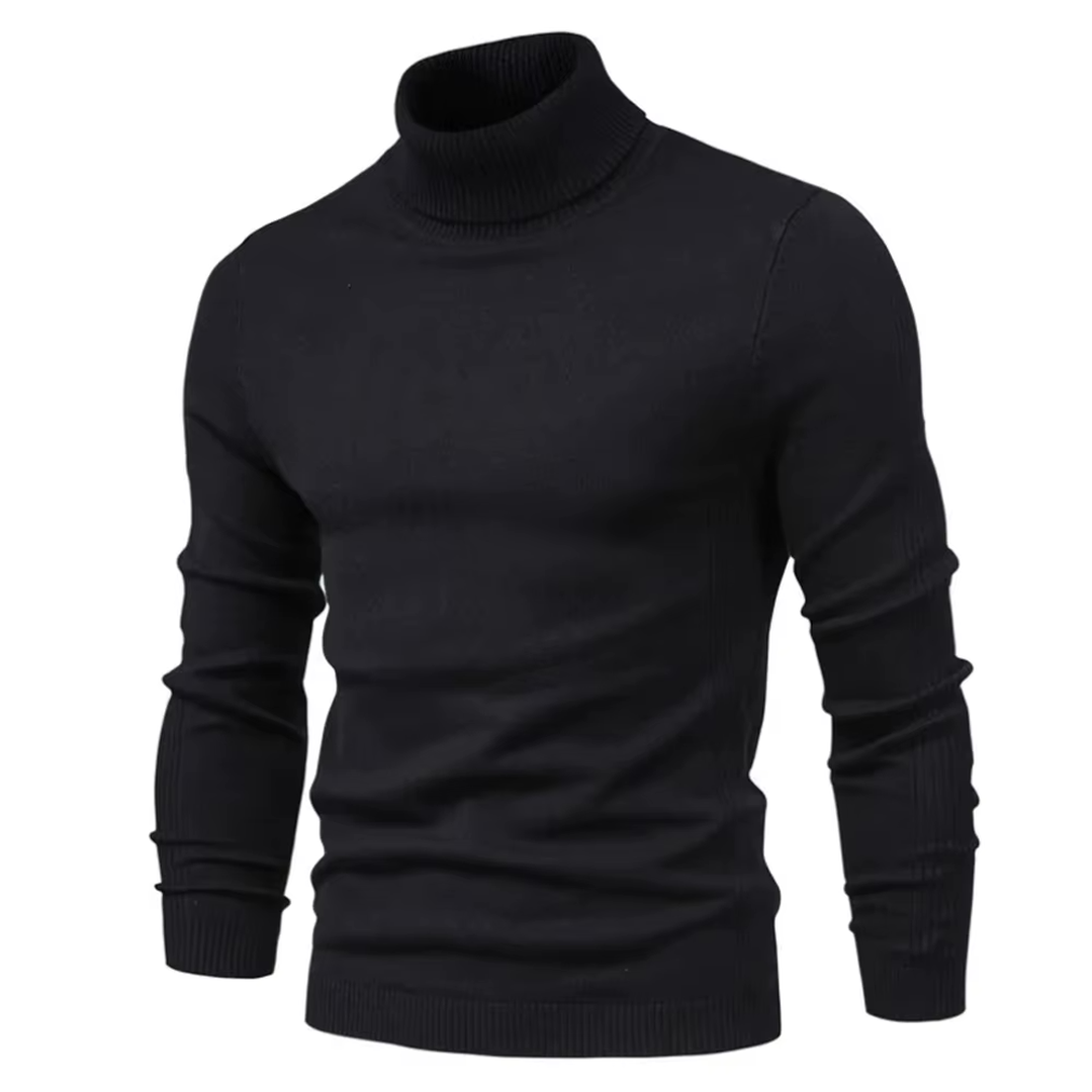 Klassischer Rollkragenpullover Für Herren | Winter