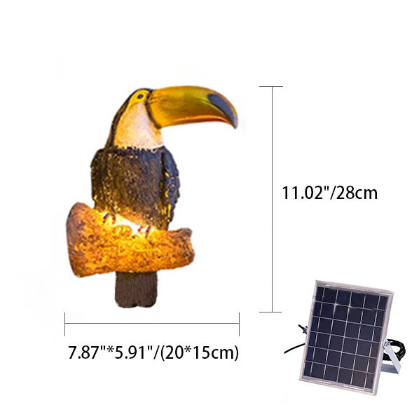 LED Solar Decorative Animal Outdoor Lights for Garden