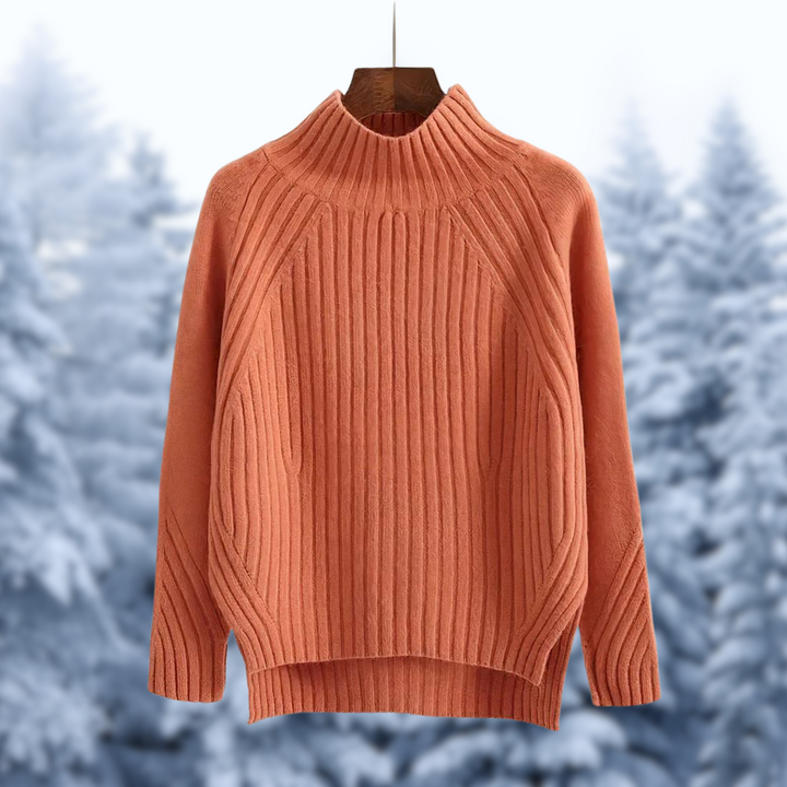 Strickpullover Mit Rundhalsausschnitt Für Damen | Winter