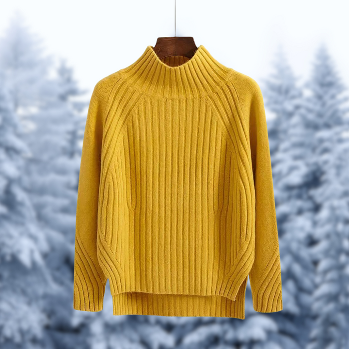 Strickpullover Mit Rundhalsausschnitt Für Damen | Winter