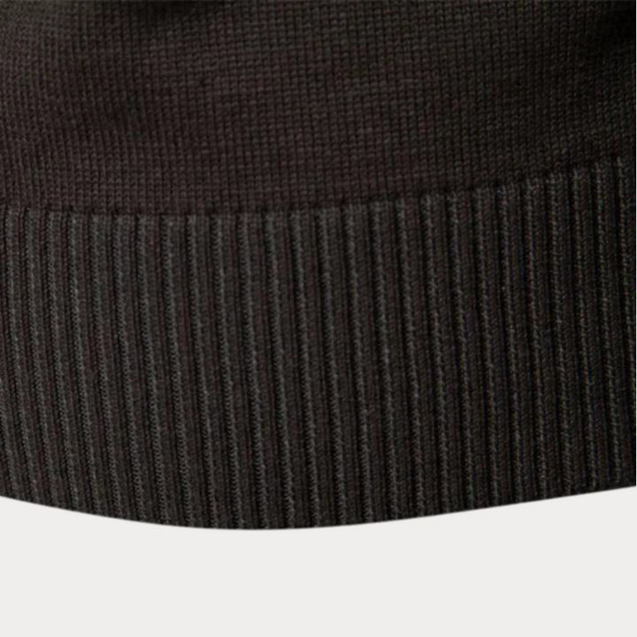 Strickjacke Mit Schalkragen Für Herren | Offene Vorderseite