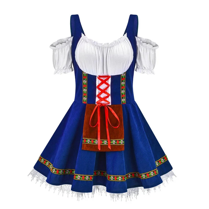 Trendiges Oktoberfest Dirndlkleid Für Damen | Midi