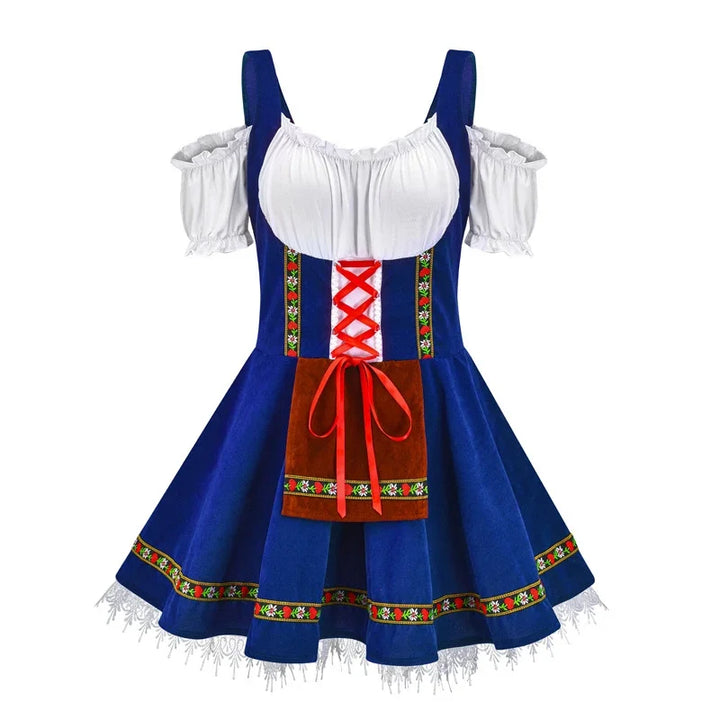 Trendiges Oktoberfest Dirndlkleid Für Damen | Midi