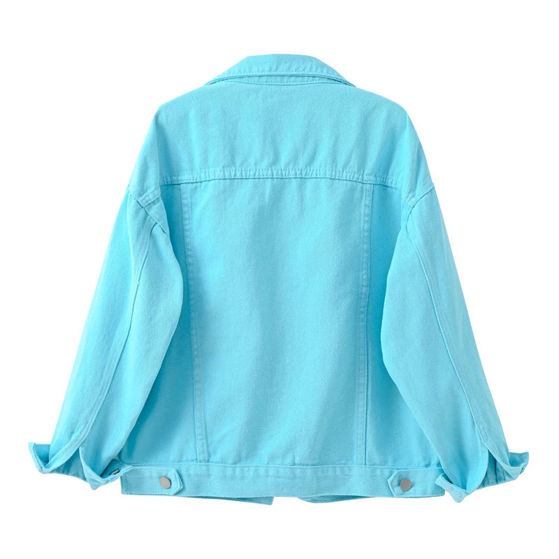Langarm Jeansjacke Für Damen | Stilvoll