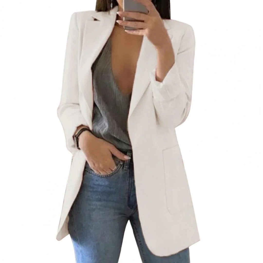 Ayla | Lässiger Blazer Mit Offener Vorderseite Für Damen