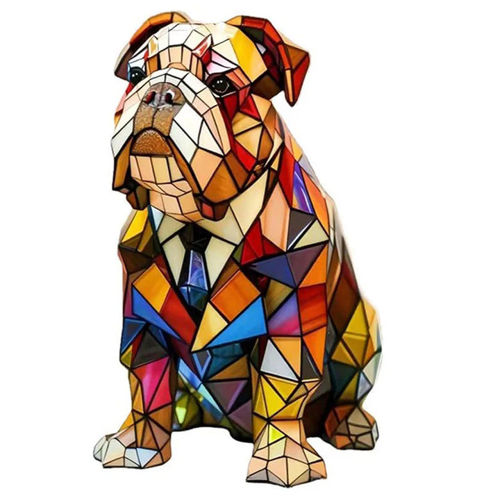 Fantasy Dog Table Lamp Decorative Colourful Home Lighting