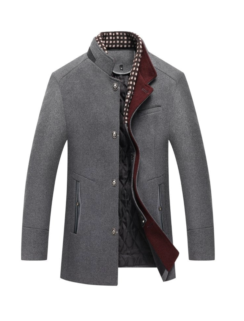 Winterjacke Mit Stehkragen Für Herren | Lang