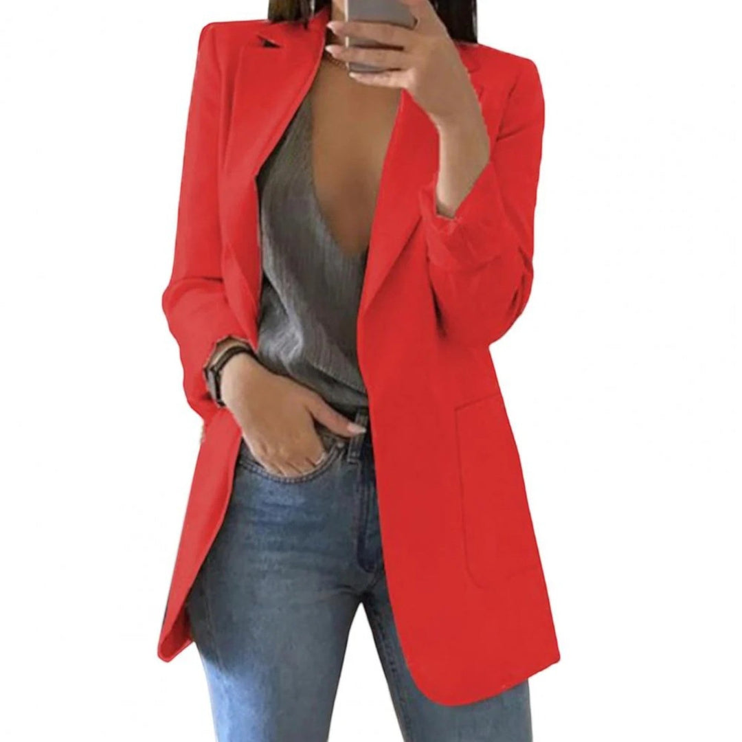 Ayla | Lässiger Blazer Mit Offener Vorderseite Für Damen