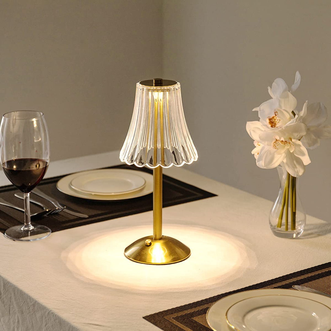Decorative Tri-Colour Table Lamp Touch Light