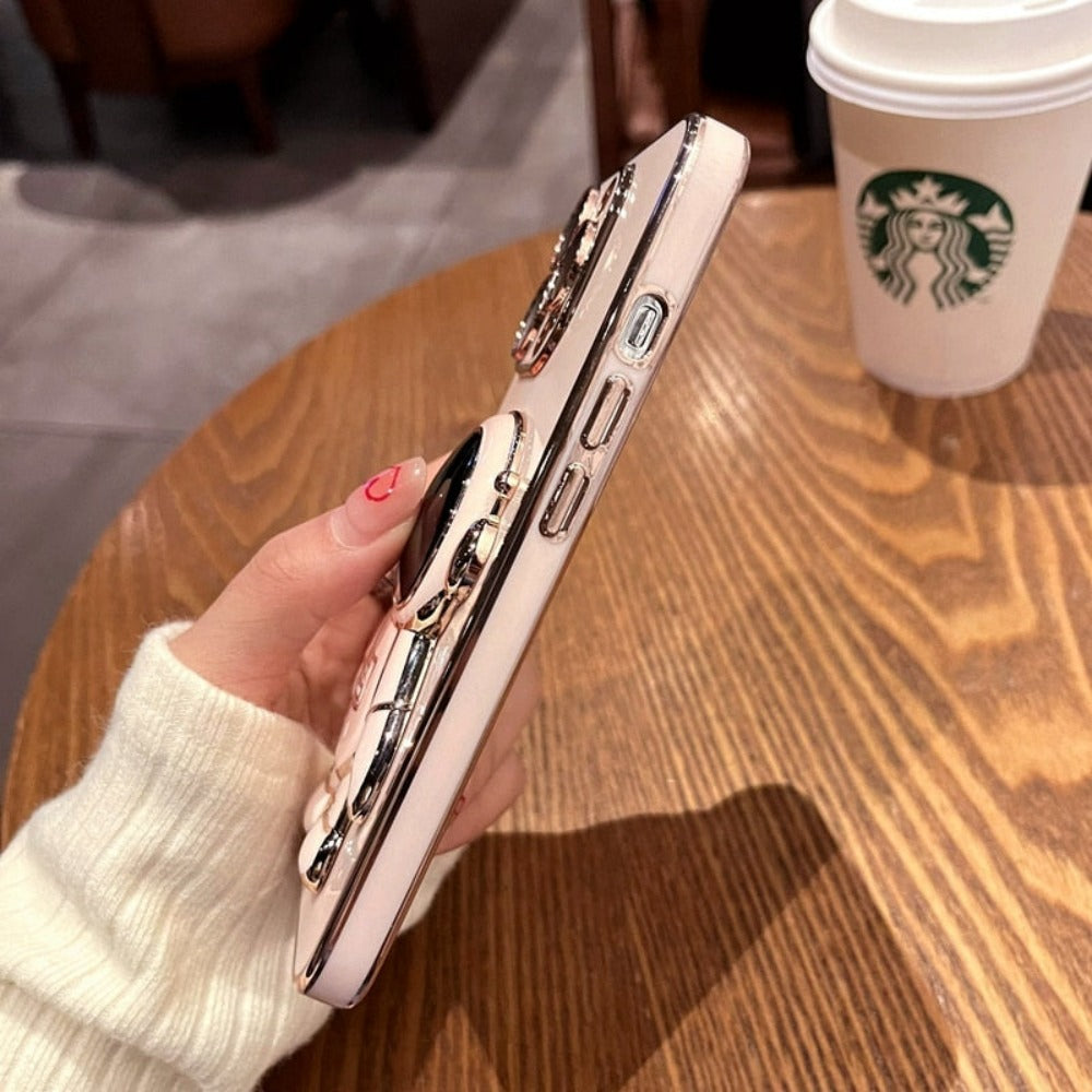 Protective Stand Design Phone Cases for iPhone