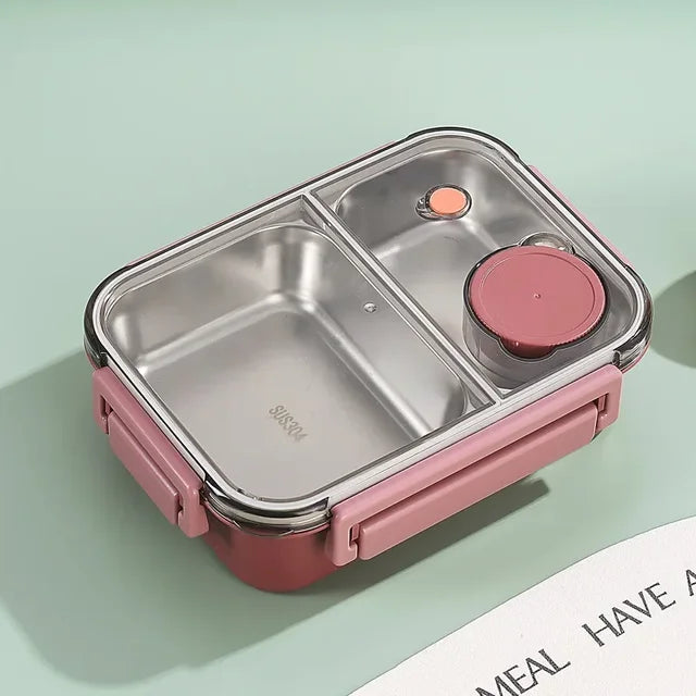 Leak-Proof Insulated Lunch Container Compact Food Storage