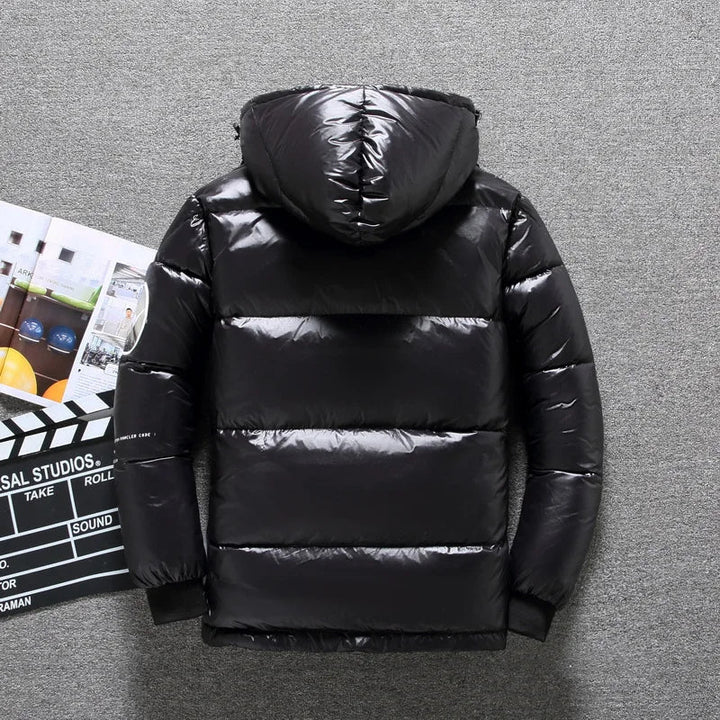Herren Winter Daunenjacke | Mit Kapuze