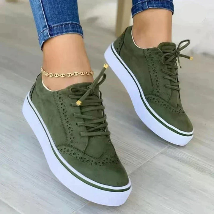 Schnürsenkel Sneaker Für Frauen | Plateau