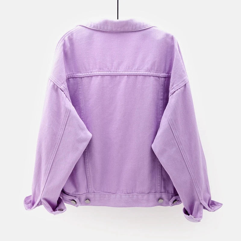 Langarm Jeansjacke Für Damen | Stilvoll