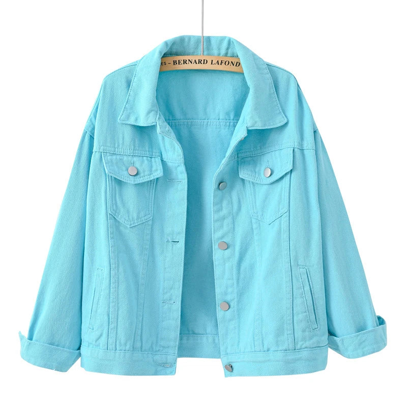 Langarm Jeansjacke Für Damen | Stilvoll