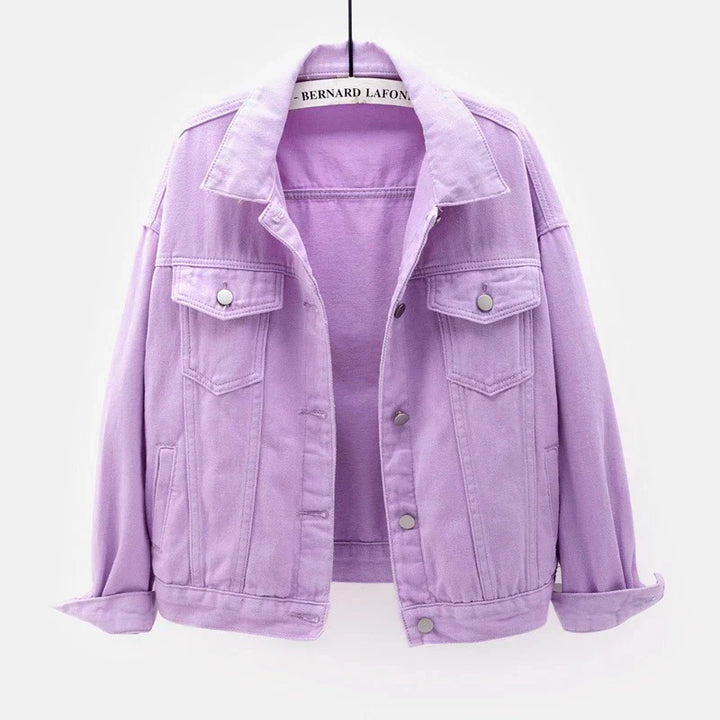 Langarm Jeansjacke Für Damen | Stilvoll