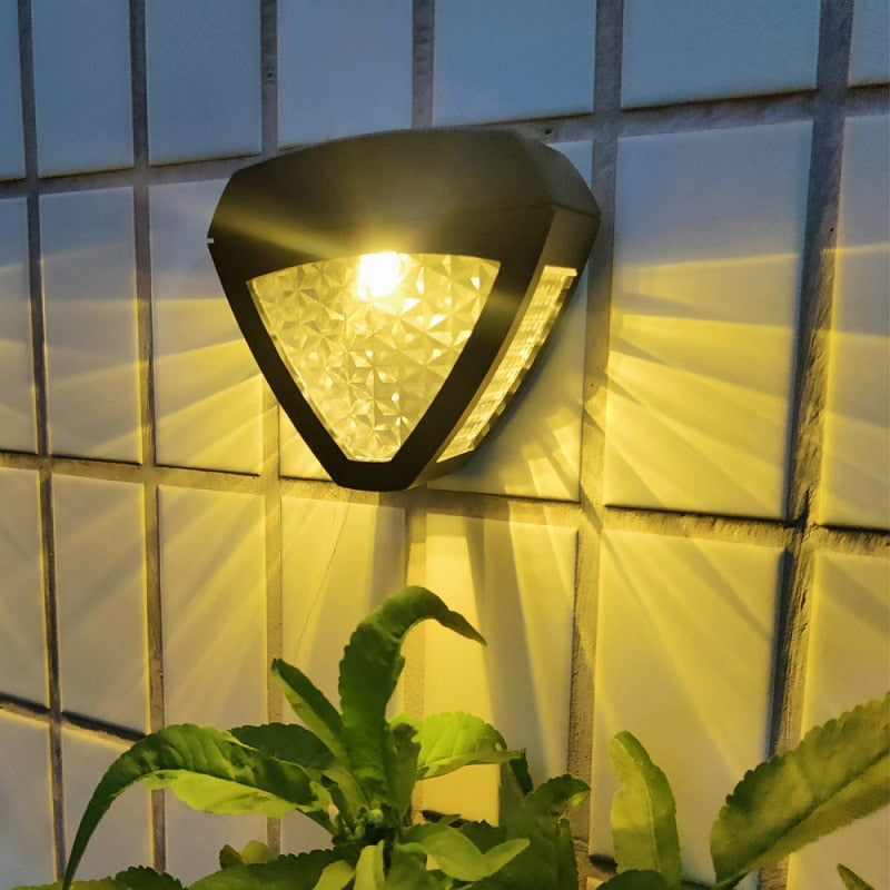 Lámpara Solar LED de Pared con Diseño Egipcio y Sensor