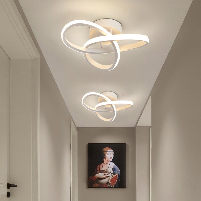 Adjustable 3 Ring LED Ceiling Light Modern Surface Mounted Design