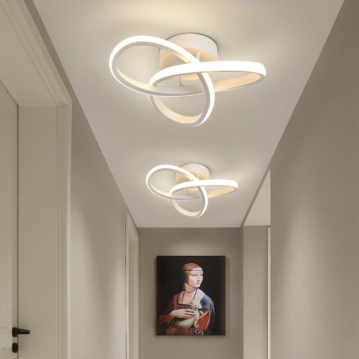 Adjustable 3 Ring LED Ceiling Light Modern Surface Mounted Design