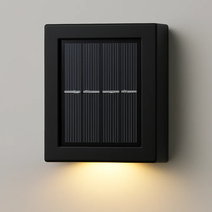 LED Solar-Wandlampen – Kabellos, Wetterfest & Energiesparend | Stimmungsvolle Außenbeleuchtung für Garten, Terrasse & Balkon