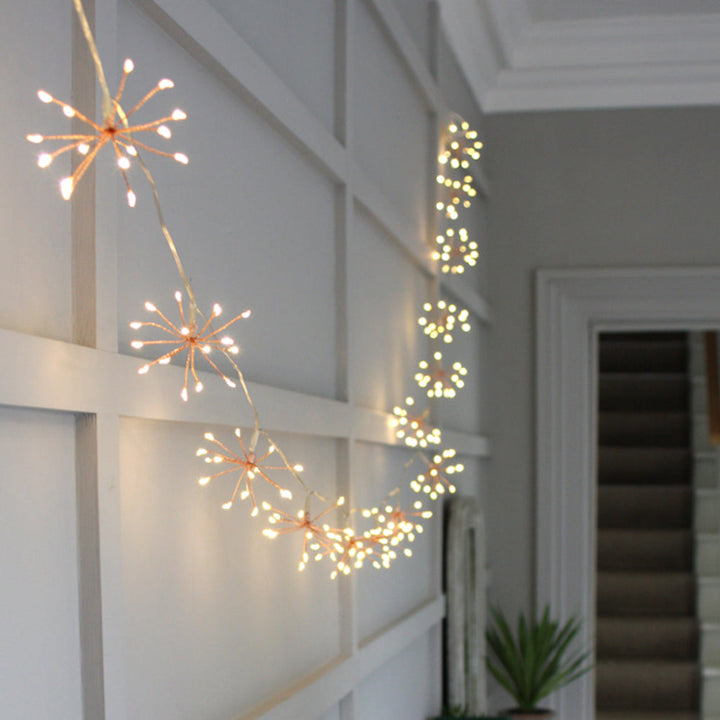 LED Starburst Fairy Lights Multi-Cluster Ambient String Lighting