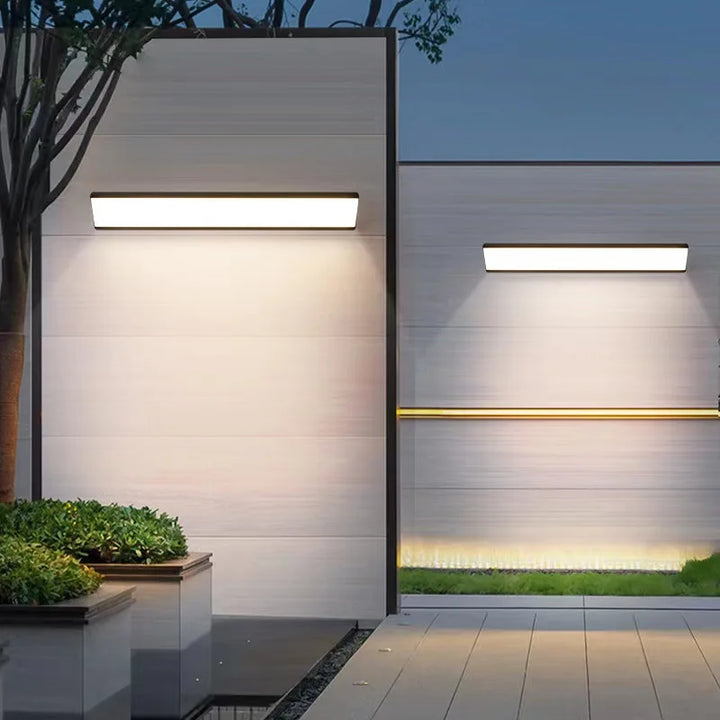 LED Exterior Wall Light Weatherproof Outdoor Fixture