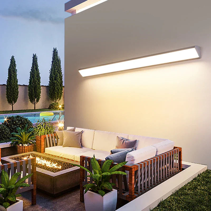 LED Exterior Wall Light Weatherproof Outdoor Fixture