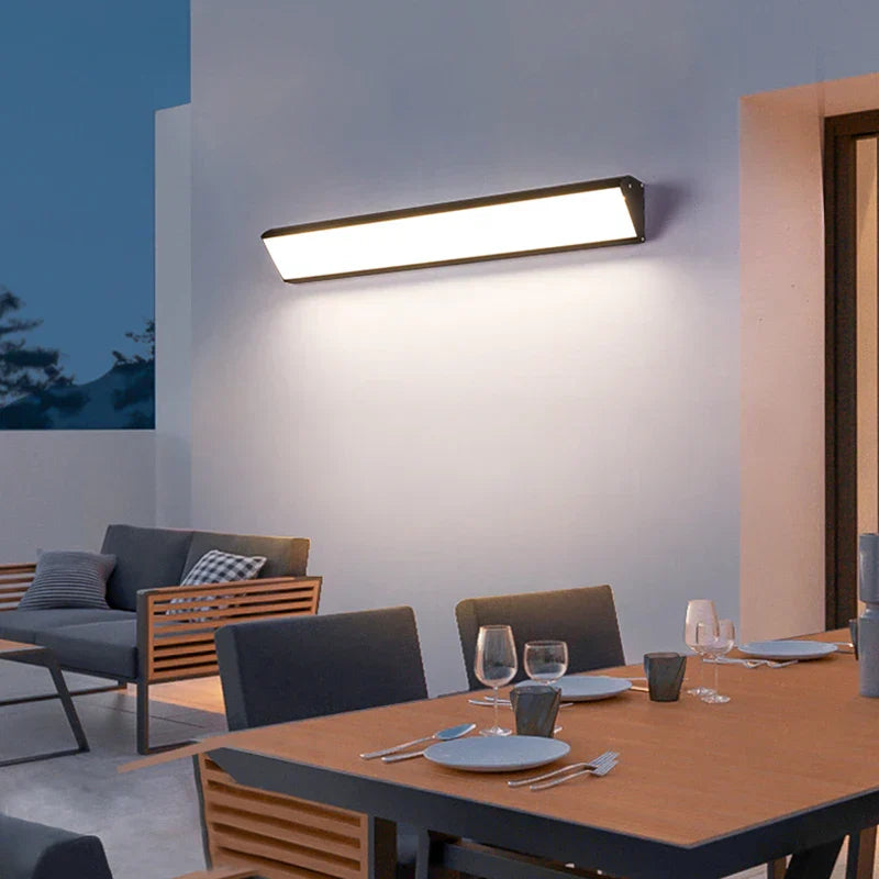 LED Exterior Wall Light Weatherproof Outdoor Fixture