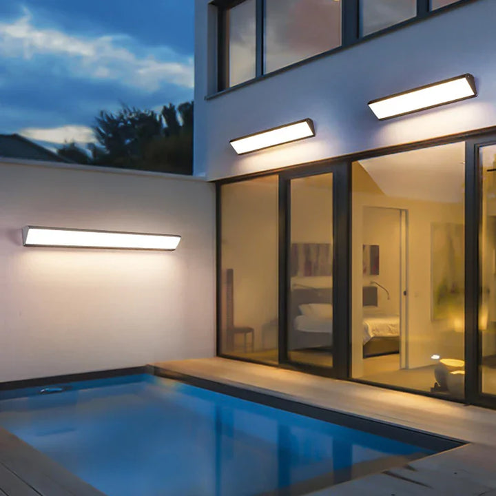 LED Exterior Wall Light Weatherproof Outdoor Fixture